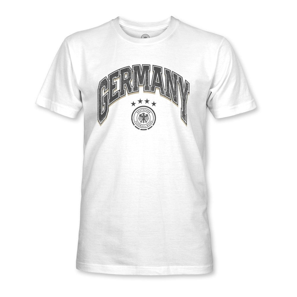 Germany National Team 1863FC Retro Wordmark T-Shirt White