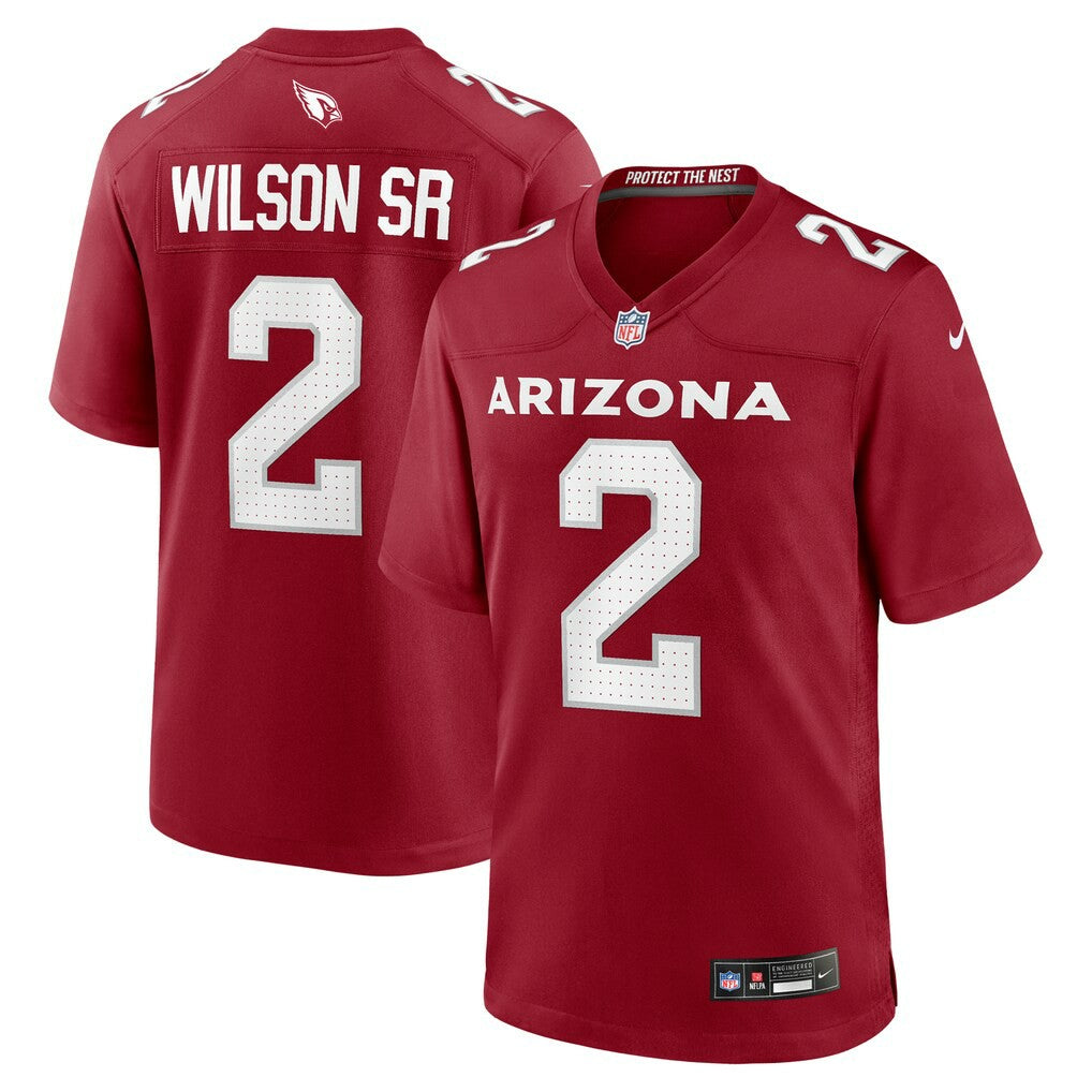 Mack Wilson Sr. Arizona Cardinals Team Game Jersey - Cardinal Jerseys