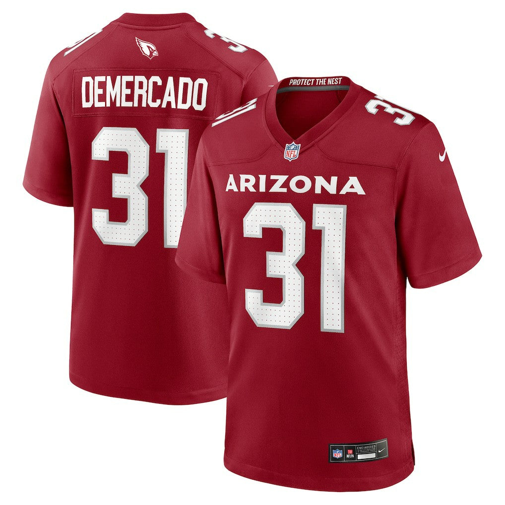 Emari Demercado Arizona Cardinals Team Game Jersey - Cardinal Jerseys