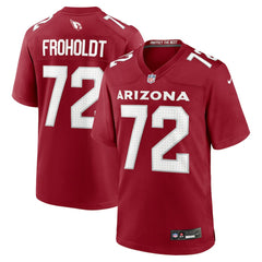 Hjalte Froholdt Arizona Cardinals Team Game Jersey - Cardinal Jerseys