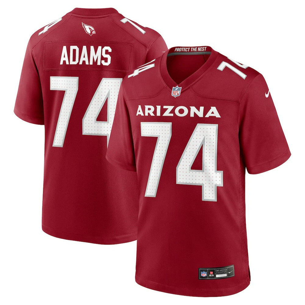 Isaiah Adams Arizona Cardinals Team Game Jersey - Cardinal Jerseys