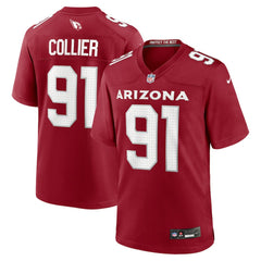 L.J. Collier Arizona Cardinals Team Game Jersey - Cardinal Jerseys