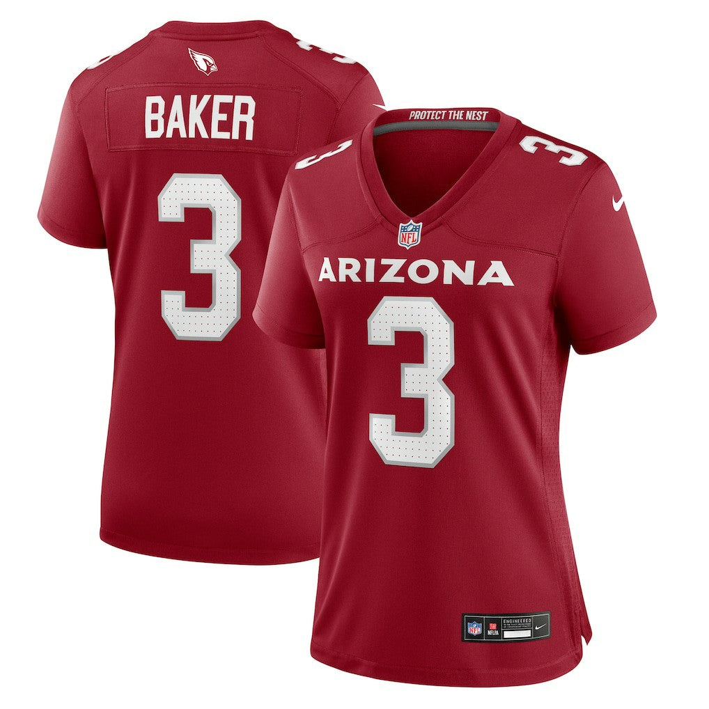Budda Baker Arizona Cardinals Women's Team Game Jersey - Cardinal Jerseys
