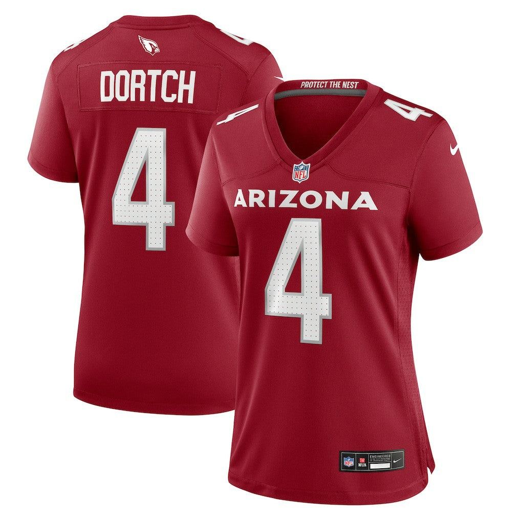 Greg Dortch Arizona Cardinals Women's Team Game Jersey - Cardinal Jerseys
