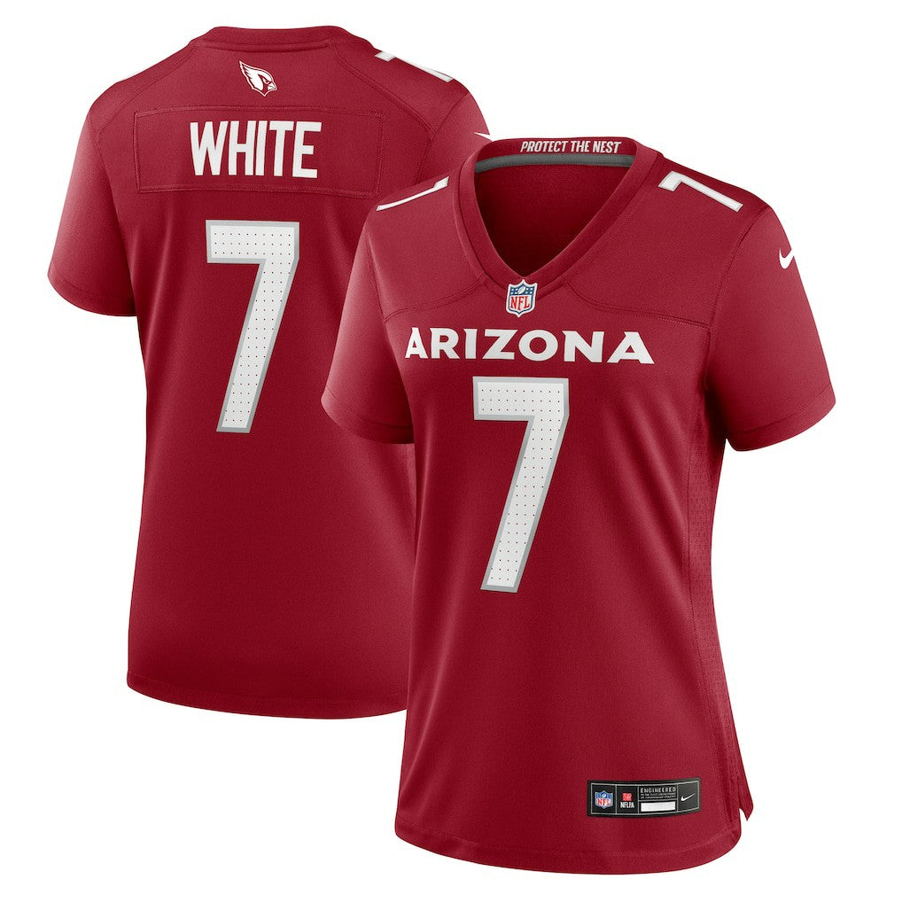 Kyzir White Arizona Cardinals Women's Team Game Jersey - Cardinal Jerseys