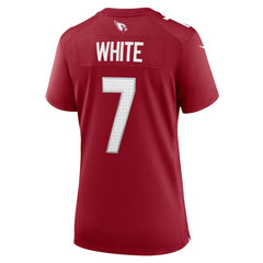 Kyzir White Arizona Cardinals Women's Team Game Jersey - Cardinal Jerseys