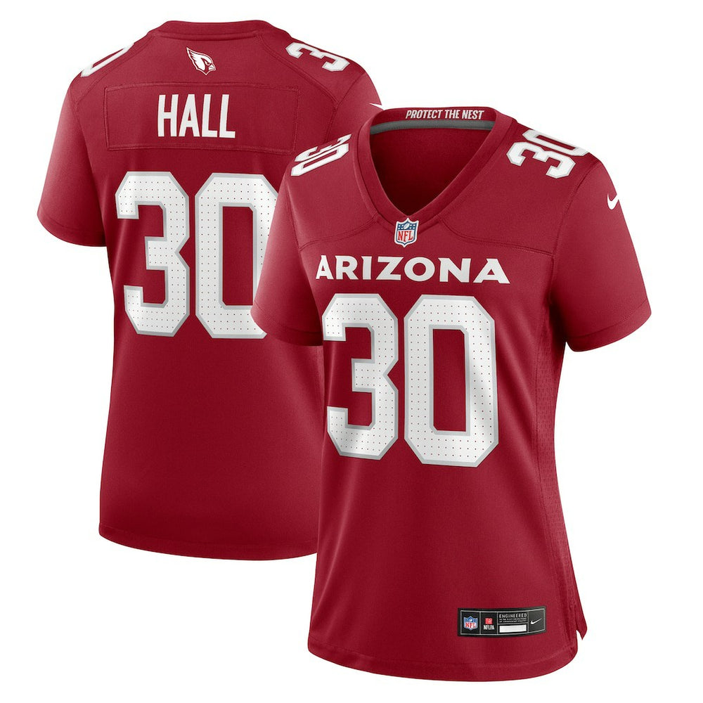 Darren Hall Arizona Cardinals Women's Game Jersey - Cardinal Jerseys