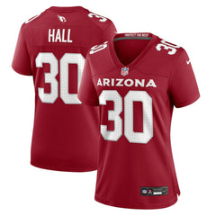 Darren Hall Arizona Cardinals Women's Game Jersey - Cardinal Jerseys
