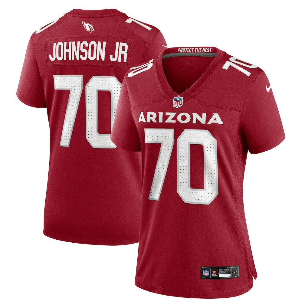 Paris Johnson Jr. Arizona Cardinals Women's Game Jersey - Cardinal Jerseys