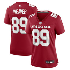 Xavier Weaver Arizona Cardinals Women's Game Jersey - Cardinal Jerseys