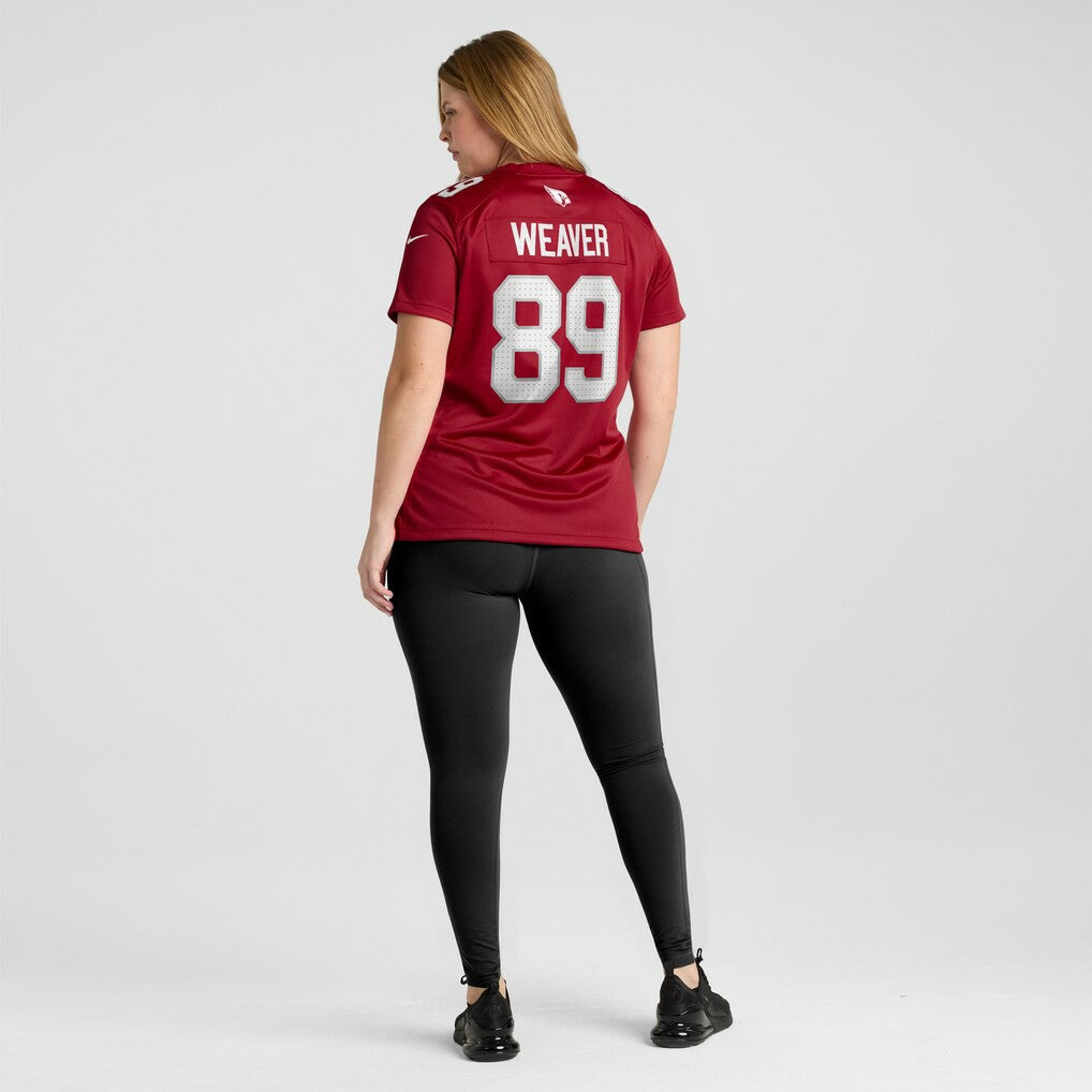 Xavier Weaver Arizona Cardinals Women's Game Jersey - Cardinal Jerseys