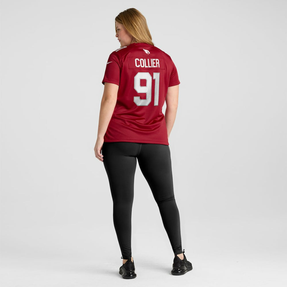L.J. Collier Arizona Cardinals Women's Game Jersey - Cardinal Jerseys