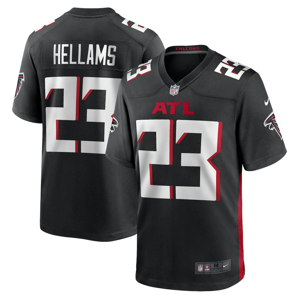 DeMarcco Hellams Atlanta Falcons Team Game Jersey - Black Jerseys