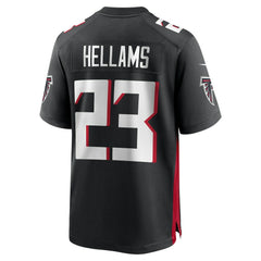 DeMarcco Hellams Atlanta Falcons Team Game Jersey - Black Jerseys