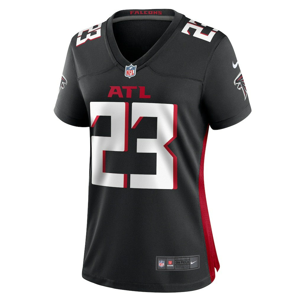 DeMarcco Hellams Atlanta Falcons Women's Game Jersey - Black Jerseys
