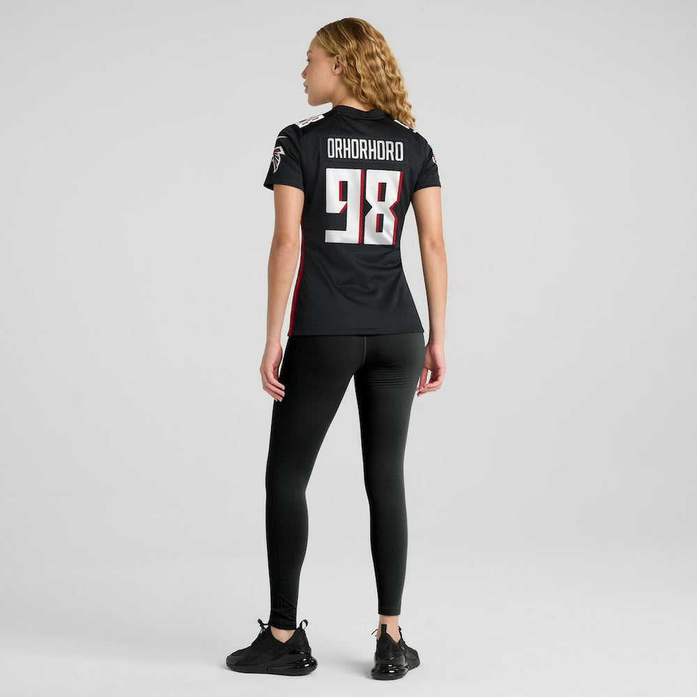 Ruke Orhorhoro Atlanta Falcons Women's Game Jersey - Black Jerseys