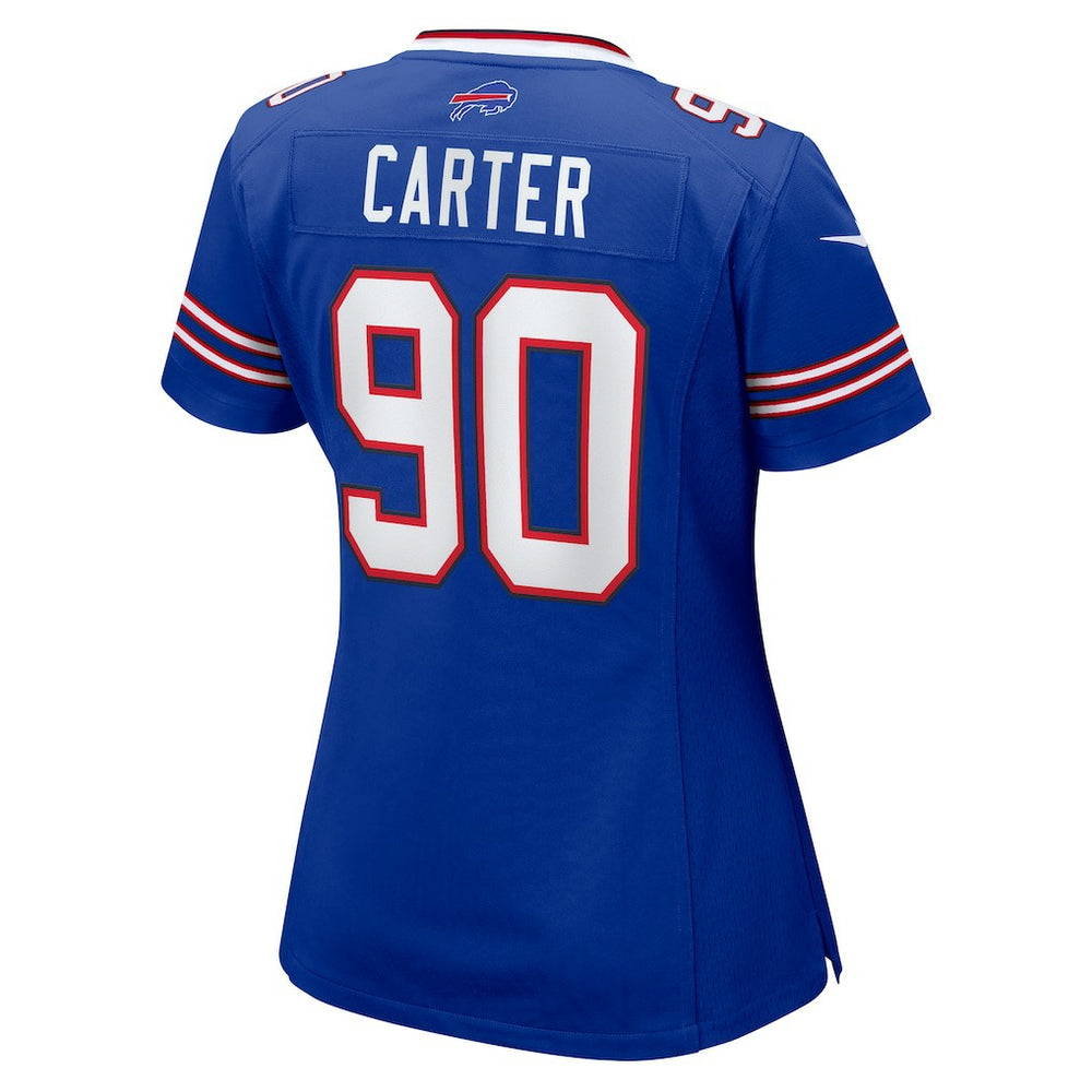 DeWayne Carter Buffalo Bills Women's Game Jersey - Royal Jerseys