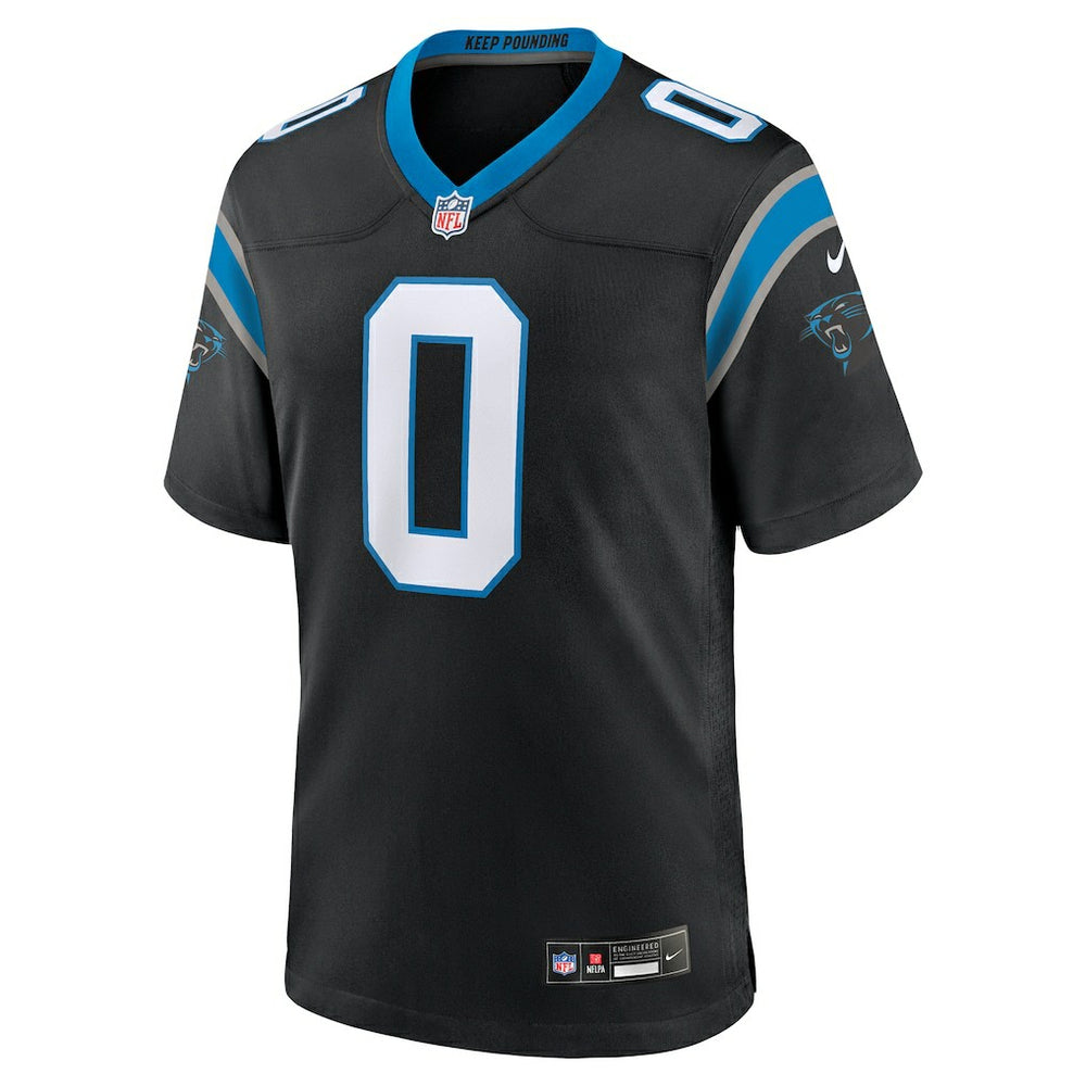 Ja'Tavion Sanders Carolina Panthers Game Jersey - Black Jerseys