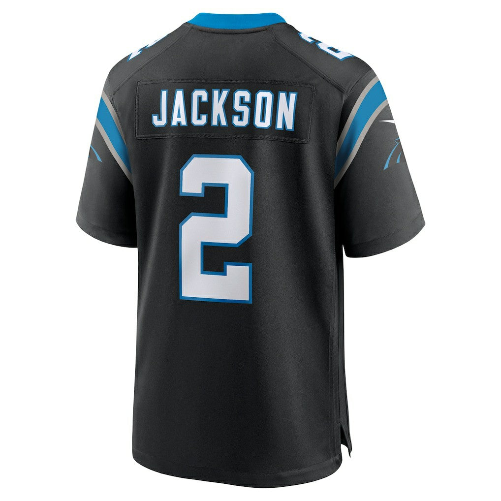 Mike Jackson Carolina Panthers Game Jersey - Black Jerseys