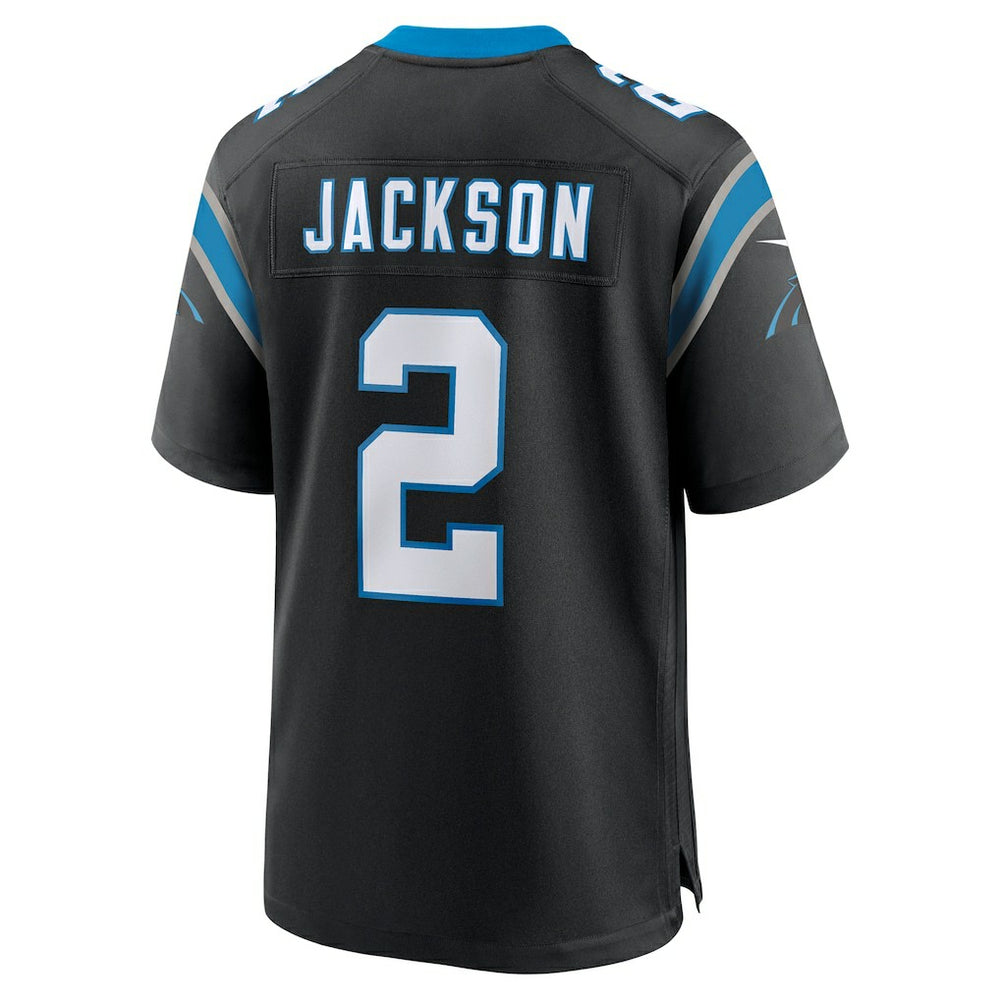 Mike Jackson Carolina Panthers Game Jersey - Black Jerseys