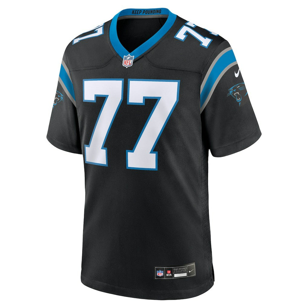 Yosh Nijman Carolina Panthers Game Jersey - Black Jerseys