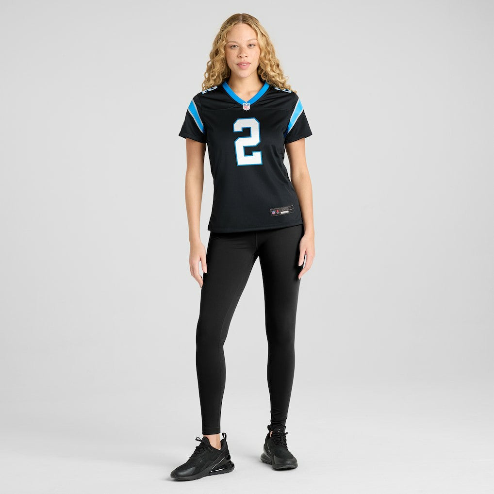 Mike Jackson Carolina Panthers Women's Game Jersey - Black Jerseys