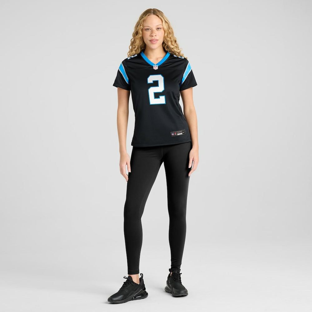 Mike Jackson Carolina Panthers Women's Game Jersey - Black Jerseys