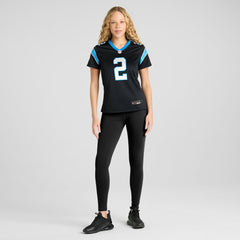 Mike Jackson Carolina Panthers Women's Game Jersey - Black Jerseys