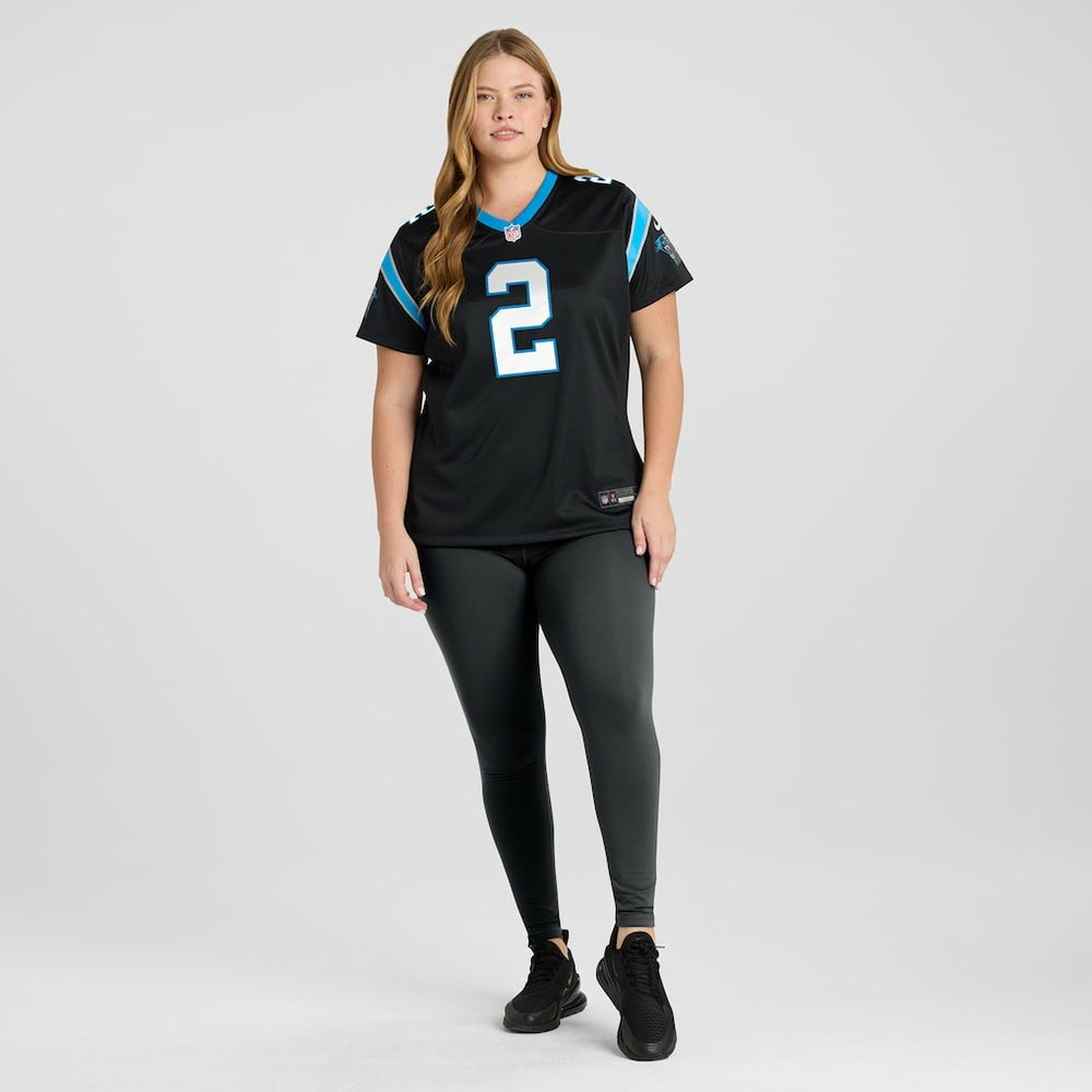 Mike Jackson Carolina Panthers Women's Game Jersey - Black Jerseys