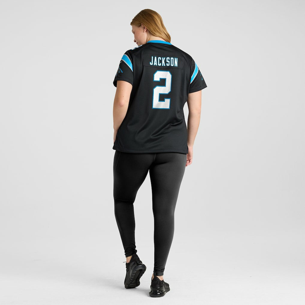 Mike Jackson Carolina Panthers Women's Game Jersey - Black Jerseys