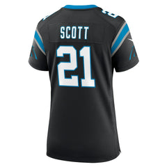 Nick Scott Carolina Panthers Women's Game Jersey - Black Jerseys