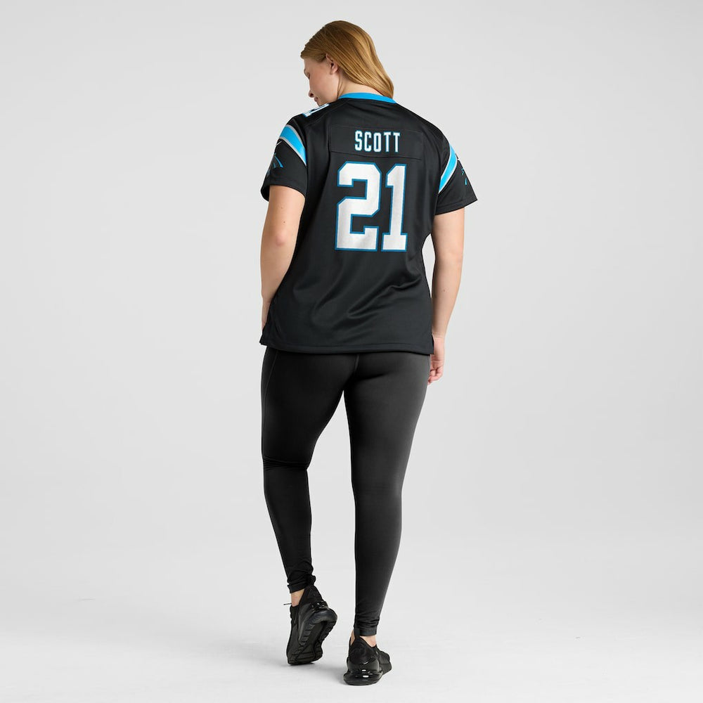 Nick Scott Carolina Panthers Women's Game Jersey - Black Jerseys