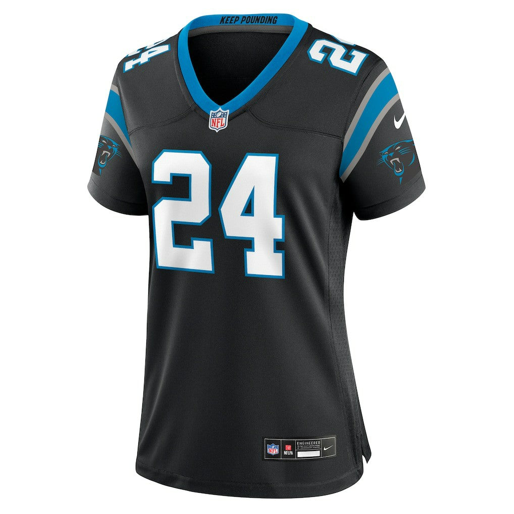 Jonathon Brooks Carolina Panthers Women's Game Jersey - Black Jerseys