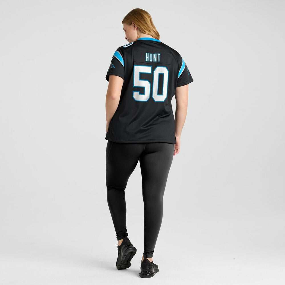 Robert Hunt Carolina Panthers Women's Game Jersey - Black Jerseys