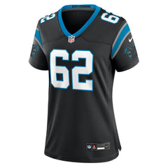 Chandler Zavala Carolina Panthers Women's Game Jersey - Black Jerseys