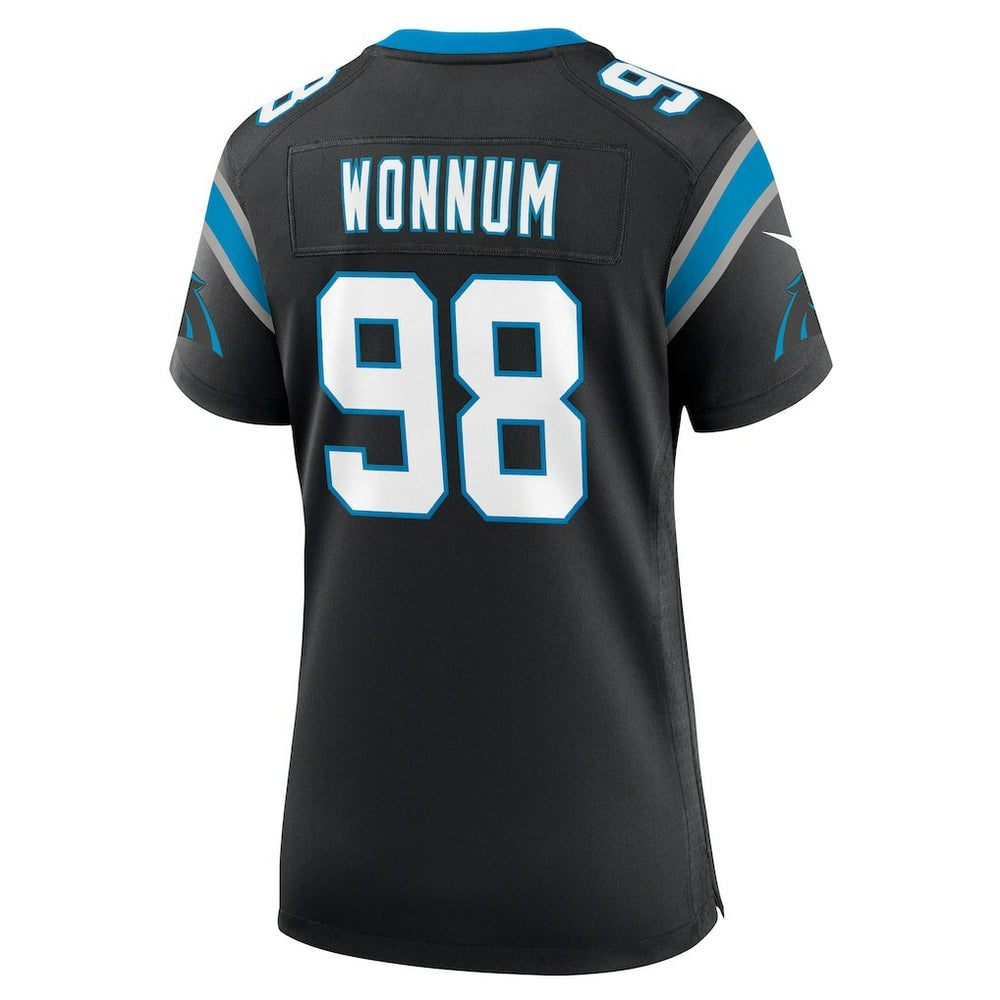 D.J. Wonnum Carolina Panthers Women's Game Jersey - Black Jerseys
