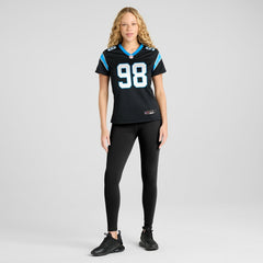 D.J. Wonnum Carolina Panthers Women's Game Jersey - Black Jerseys