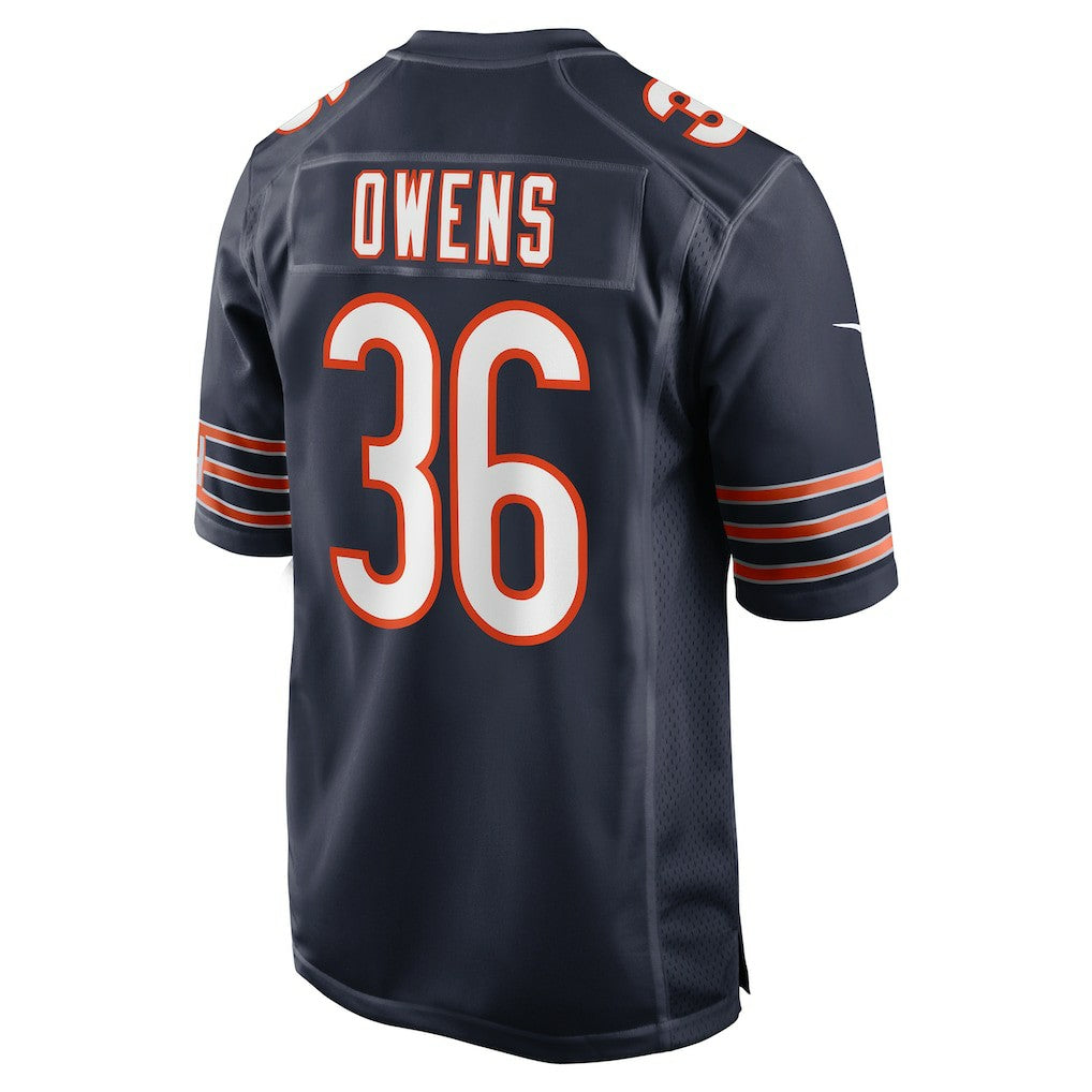 Jonathan Owens Chicago Bears Game Jersey - Navy Jerseys