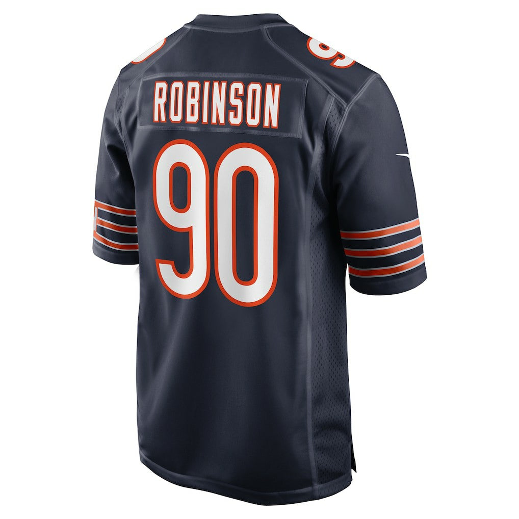 Dominique Robinson Chicago Bears Game Jersey - Navy Jerseys