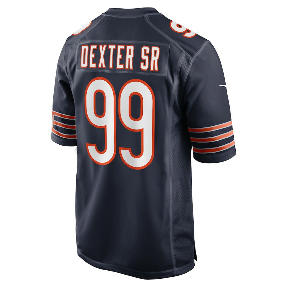 Gervon Dexter Sr. Chicago Bears Game Jersey - Navy Jerseys