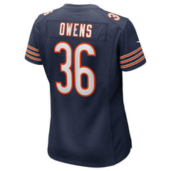 Jonathan Owens Chicago Bears Women's Game Jersey - Navy Jerseys