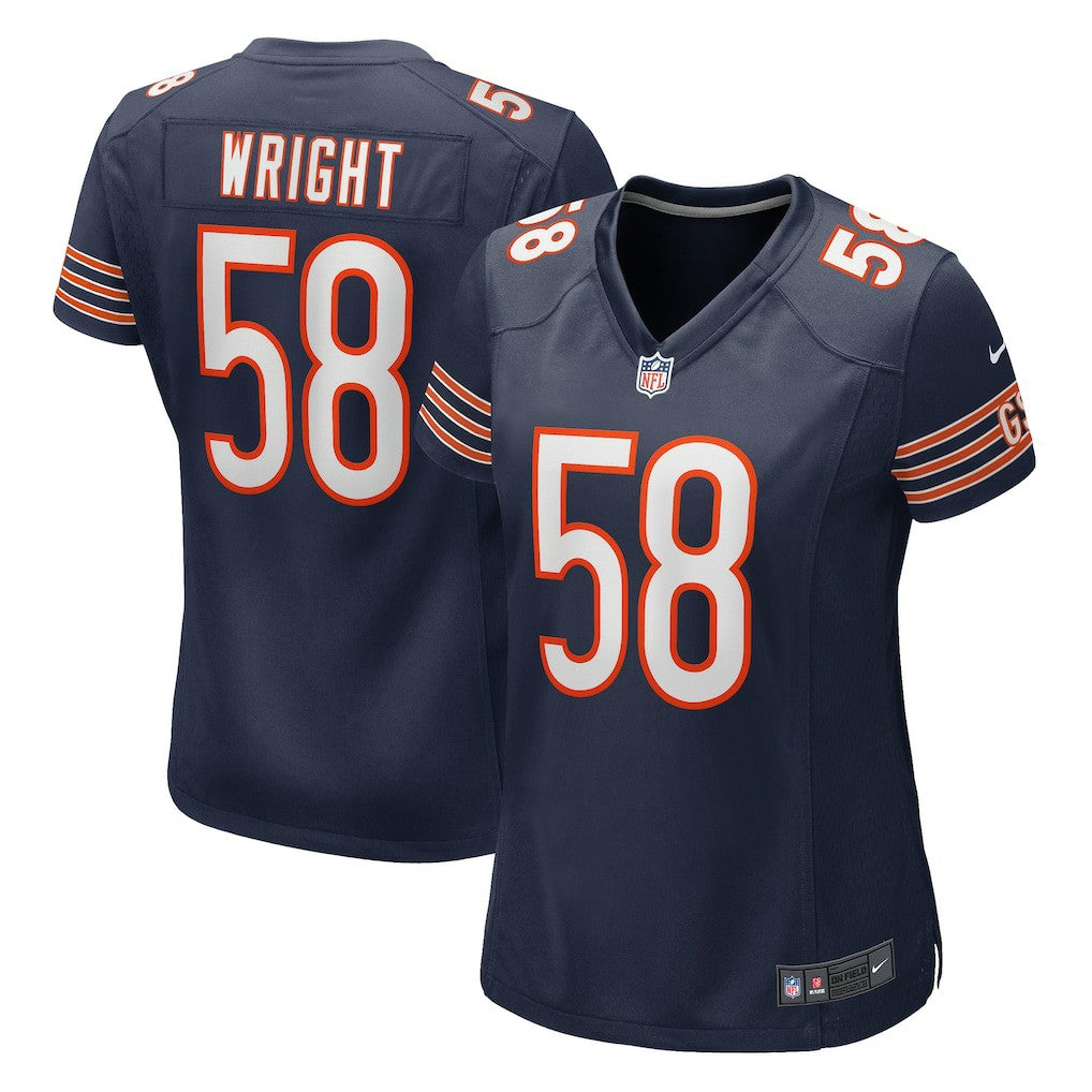 Darnell Wright Chicago Bears Women's Game Jersey - Navy Jerseys