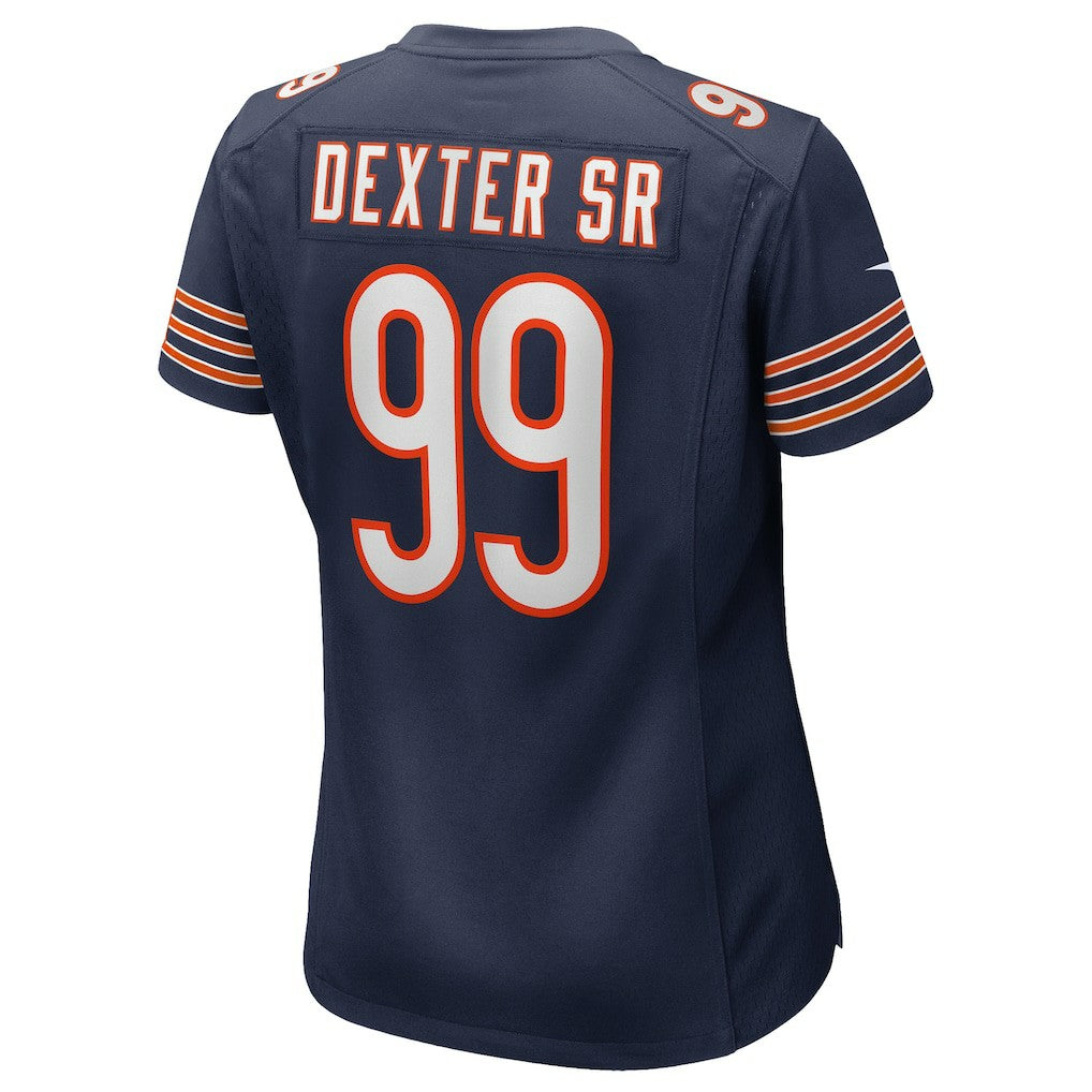 Gervon Dexter Sr. Chicago Bears Women's Game Jersey - Navy Jerseys