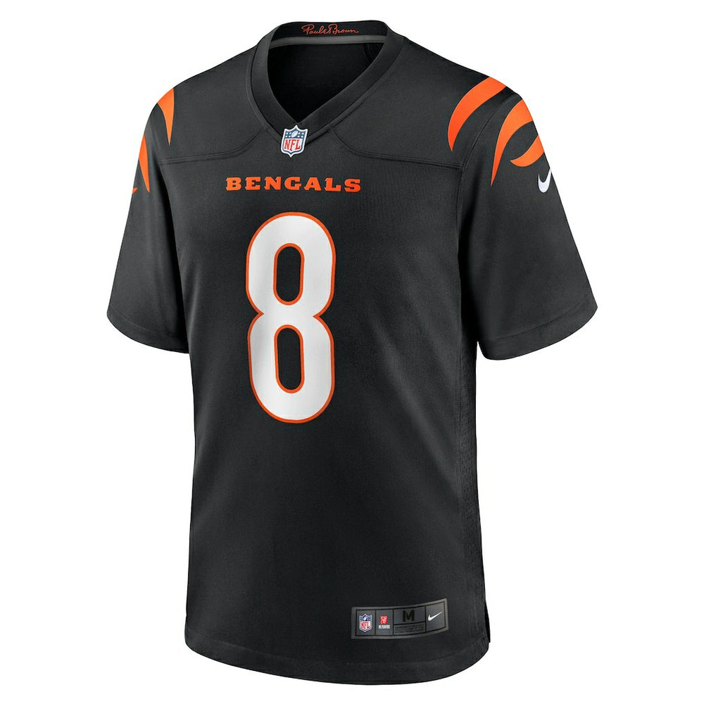Ryan Rehkow Cincinnati Bengals Game Jersey - Black Jerseys
