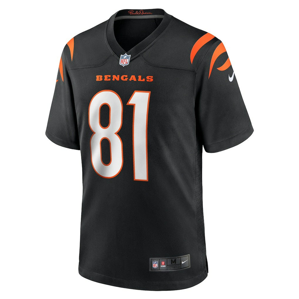 Jermaine Burton Cincinnati Bengals Game Jersey - Black Jerseys