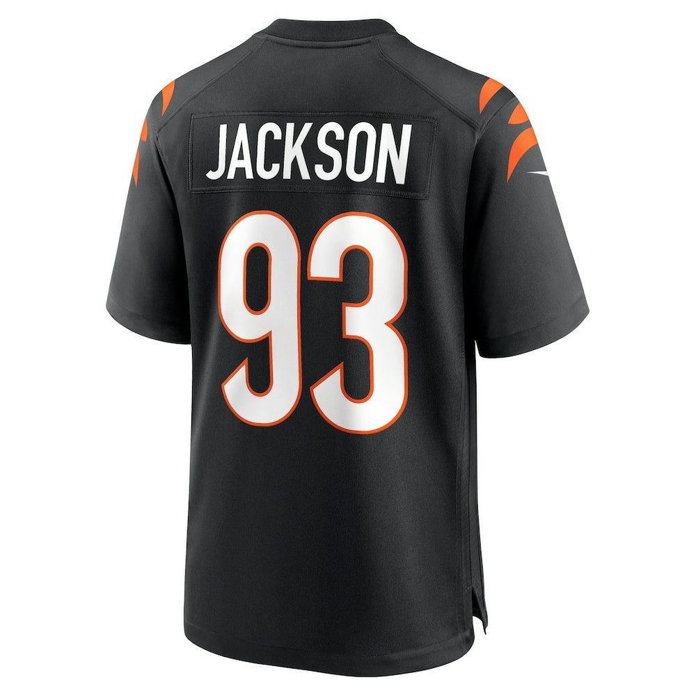 McKinnley Jackson Cincinnati Bengals Game Jersey - Black Jerseys