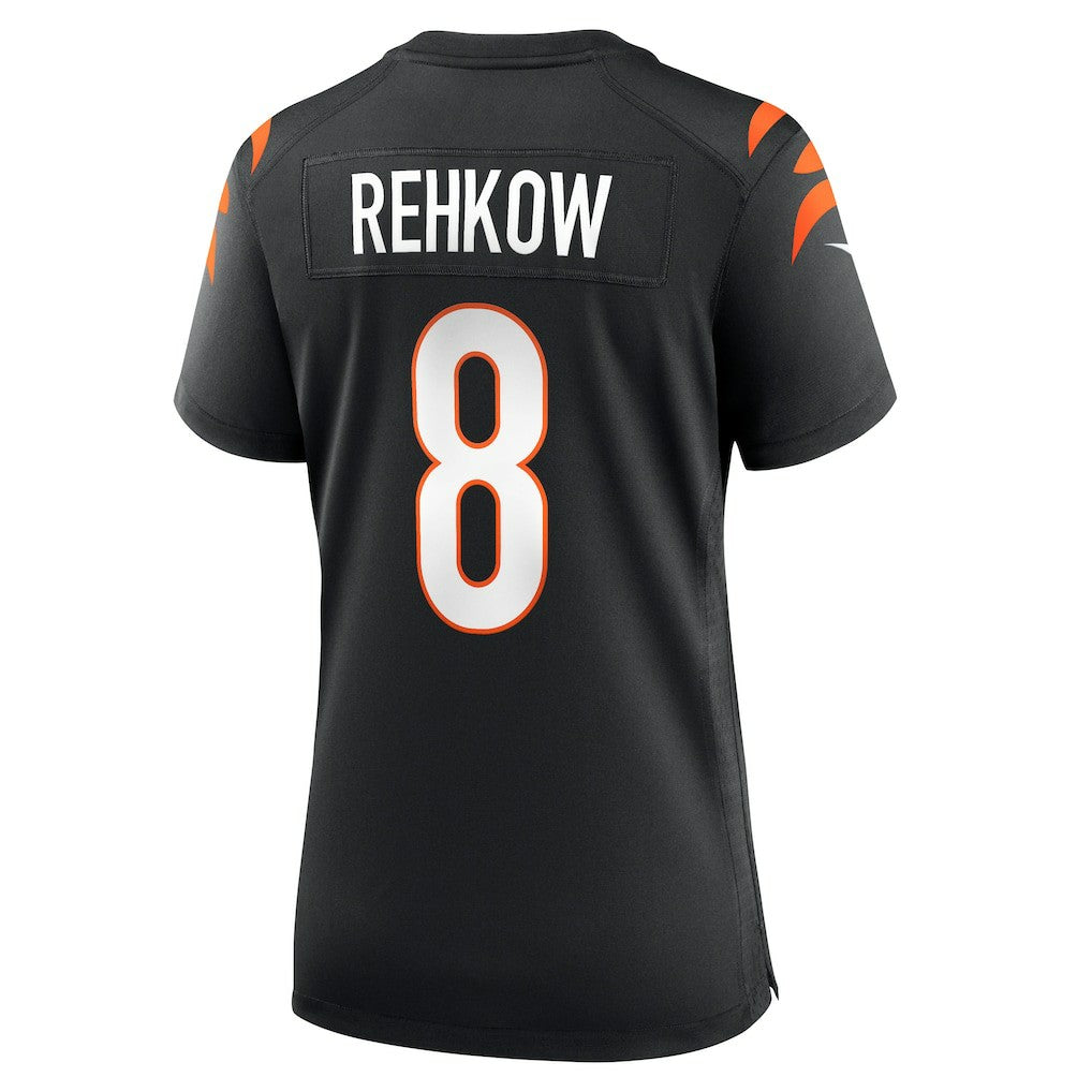 Ryan Rehkow Cincinnati Bengals Women's Game Jersey - Black Jerseys