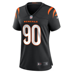 Kris Jenkins Jr. Cincinnati Bengals Women's Game Jersey - Black Jerseys