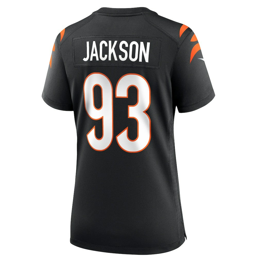 McKinnley Jackson Cincinnati Bengals Women's Game Jersey - Black Jerseys