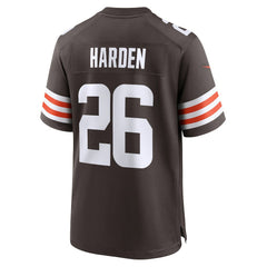 Myles Harden Cleveland Browns Team Game Jersey - Brown Jerseys